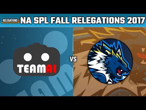 SMITE: SPL Fall Relegations NA 2017 - Team AI vs. Flashpoint
