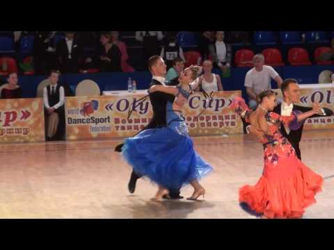 Mubarakshin Artem -  Popova Valeria Tango WDSF INTERNATIONAL OPEN STANDARD Кубок Олимпа - 2017
