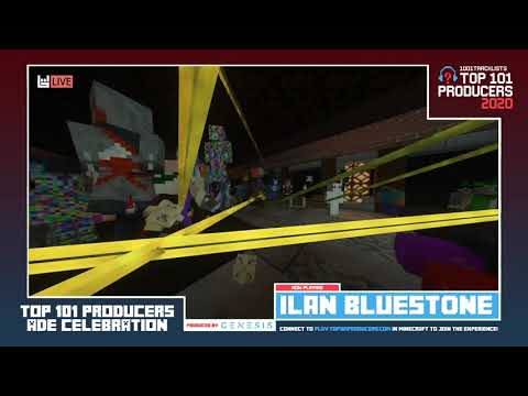 Ilan Bluestone - LIVE @ 1001Tracklists Top 101 Producers 2020 Minecraft Festival | Club Stage