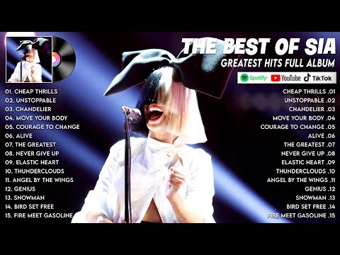 SIA Full Hits Songs Collection Album 2025 - SIA Best Songs Playlist 2025