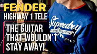 Video thumbnail for Fender Highway One Tele - The guitar that wouldn’t stay away! by KRAZEEIZATION
