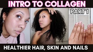 MAGIC for HAIR, SKIN AND NAILS?! | INTRO TO COLLAGEN PART 1 | Ashkins Curls