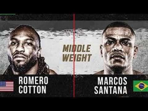 UAE WARRIORS 60 - 🇺🇸 ROMERO COTTON VS 🇧🇷 MARCOS SANTANA