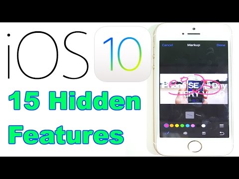 15 Hidden Features iOS 10