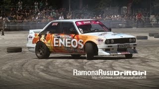 preview picture of video 'Ramona Rusu Drift Girl - Queen of Europe, Bulgaria, Plovdiv, 2013'