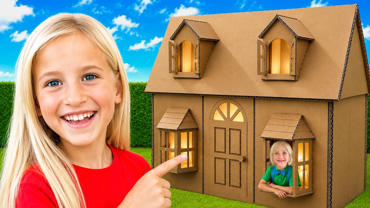 Cardboard Houses and More Fun Stories for Kids!
