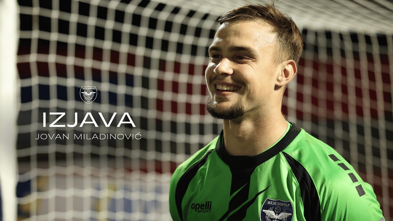 Jovan Miladinović debitovao na golu Železničara
