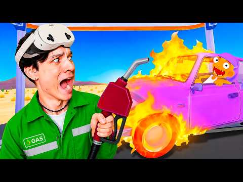 Я СЖЁГ ЗАПРАВКУ В VR 😱