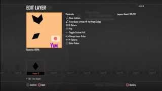 Black Ops 2 - Hi Hi Puffy AmiYumi Anime Character Emblem Tutorial! By : iiGhillieSniper