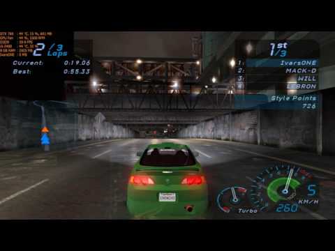 Need for Speed Underground Walkthrough Part 49 - "National Rail Knockout"