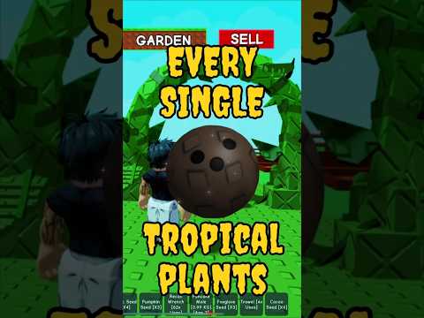 “Every Tropical Plant You Can Give Jack in Grow a Garden! 🌴✨”