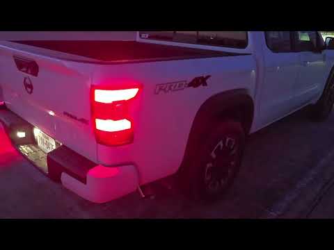 2022 Frontier Pro-4X custom Borla exhaust idle/revs