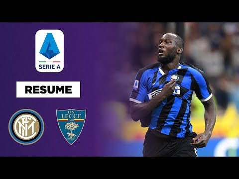Serie A : L'Inter Milan cartonne Lecce, Lukaku déjà buteur !