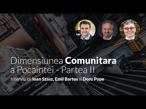 PC (042) Dialog Ioan Szasz, Emil Bartos, Doru Pope - Dimensiunea Comunitara a Pocaintei - Partea 2
