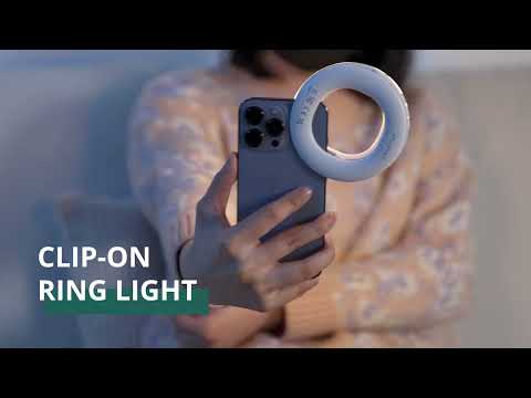 Selfie Ring Light for Phone with 3 Light Temperatures ATSS118