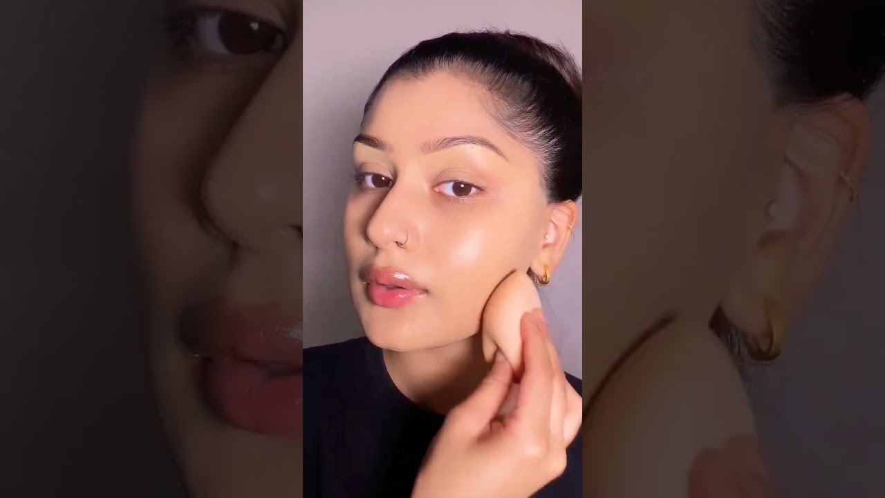 glossy makeup look #fashion #viral #shorts #treding #tutorial #youtubeshorts #video #makeup