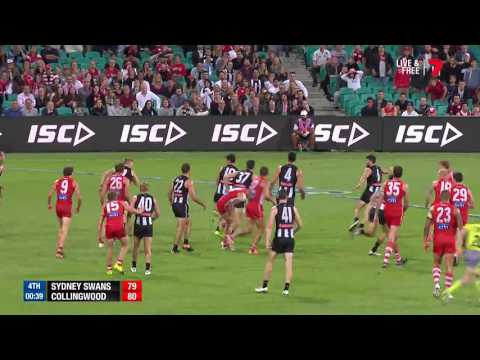 Sydney v Collingwood - Round 3, 2017 - Last Two Minutes - AFL