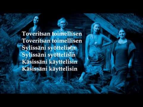 MeNaiset - Kuulin äänen (Lyrics)