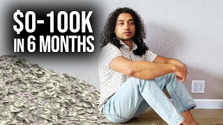 How I Made My First $100k At 19 (Highschool Dropout)