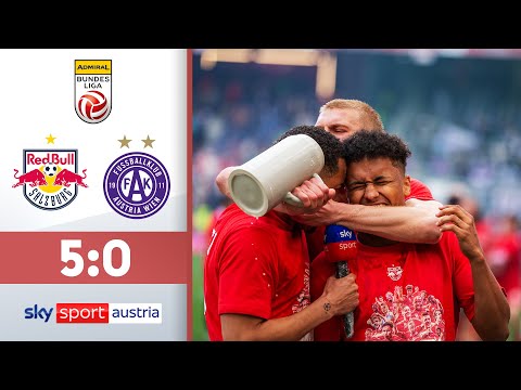 Salzburg holt den Meistertitel! | RB Salzburg - Austria Wien | ADMIRAL Bundesliga