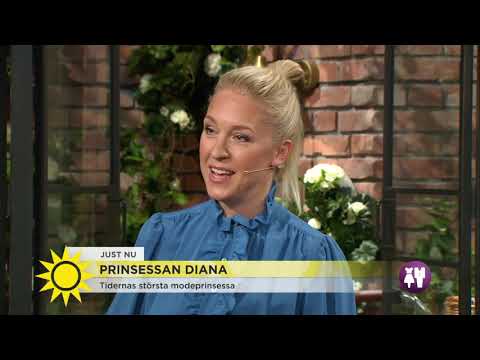 Så var prinsessan Diana som stilikon - Nyhetsmorgon (TV4)