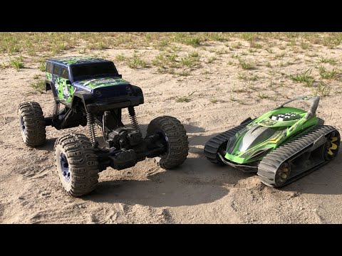 NIKO Veloci Trax VS Rock Crawler monster truck 4x4  | RC Cars | Car Test