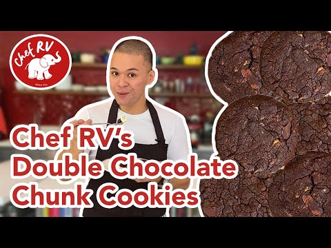 DOUBLE CHOCOLATE CHUNK COOKIES