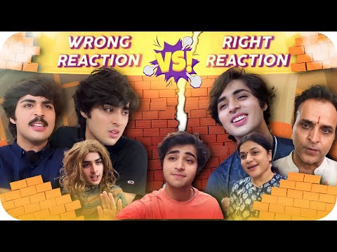 WRONG REACTION VS RIGHT REACTION | Raj Grover | ​⁠@RajGrover005