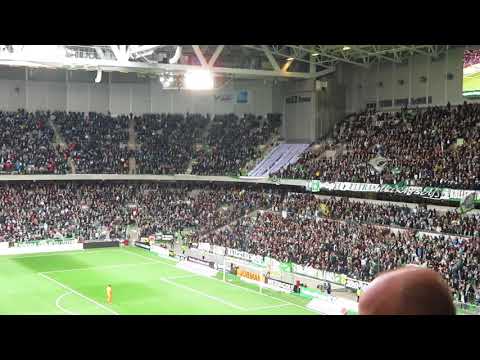 Hammarby gör 1-0 på IK Sirius | Bengaler och rök