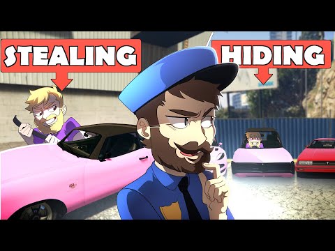 Who Can Steal The Best Hide and Seek Car In GTA5!?