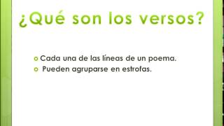 Recordamos como se median los versos