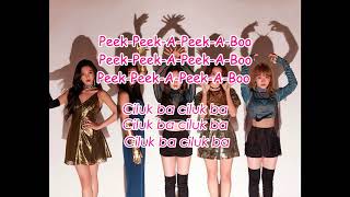 Download lagu {LYRIC TERJEMAHAN} Red Velvet (레드벨벳) - Peek A Boo (피카부) mp3