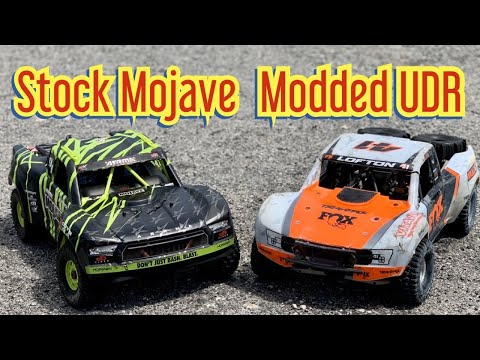 Stock Arrma Mojave vs Modded Traxxas UDR