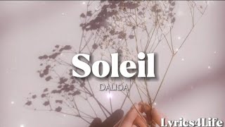 Dalida - Soleil (Lyrics with English translate)
