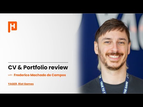 CV & Portfolio Review with Frederico Machado de Campos