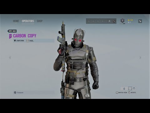 *Robotic Skin (Full Reveal- Headgear, Uniforms and Weapon Skins)*Rainbow Six Siege Special Event