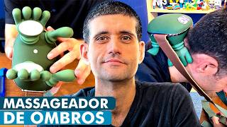 Comprei um MASSAGEADOR PORTÁTIL (com mãozinhas😍)