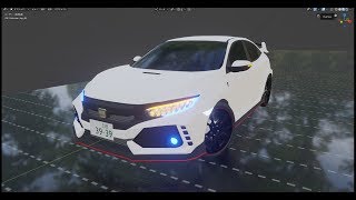 カーモデリングの記録① : シビック タイプR (FK8) | Record of 3D car modeling in Blender 2.8 [slideshow][CIVIC TYPE R]