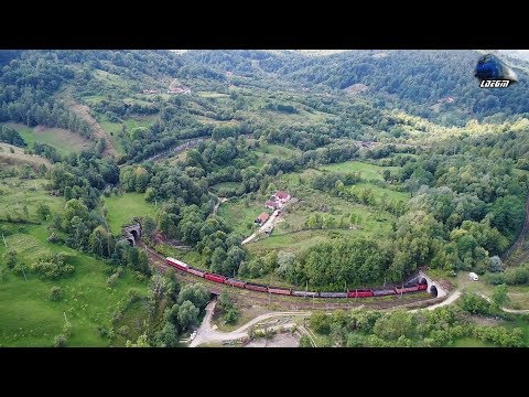 🚊🚁 Phoenix 471 003-1 & Marfar DB Cargo Freight Train in Bănița, Line 202 - 03 September 2019