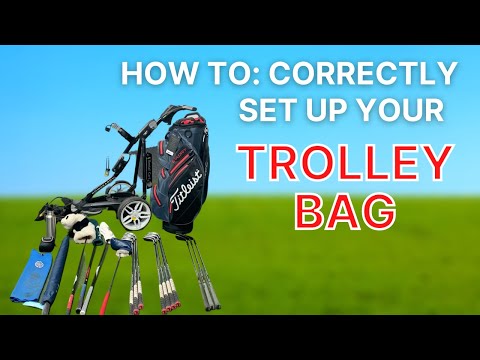 HOW TO SET UP YOUR GOLF CART BAG