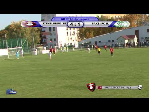 SZENTLŐRINC SE  - PAKSI FC II. 5 - 2 (3 - 1)
