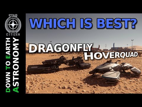New Hoverquad VS Dragonfly - Star Citizen