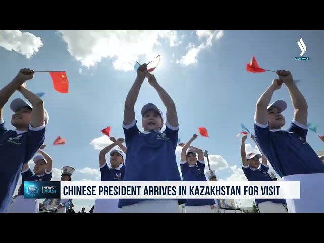 Chinese President arrives in Kazakhstan for visit