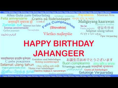 Jahangeer   Languages Idiomas - Happy Birthday