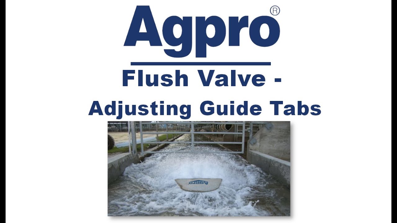 Adjust the Guide Tabs on your Agpro® Flush Valves  #Agpro #FlushValves #WasteEquipment
