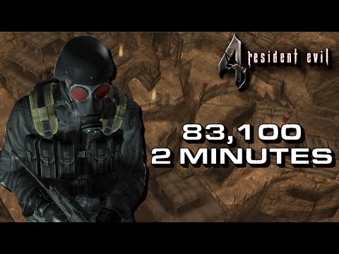 RE4 PC 60fps Mercenaries  - Base - 83k in 2 Minutes WR
