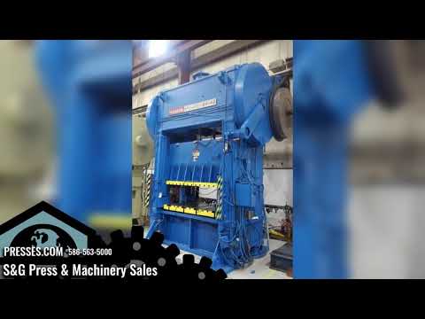 400 Ton NIAGARA BP2-400-84-48 Straight Side Mechanical Metal Stamping Press