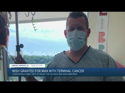 Chesterfield family gifted trip to make memories as father battles colon cancer