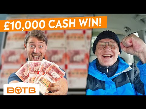 Unusual Friday 13th! £10,000 BOTB Cash Winner!