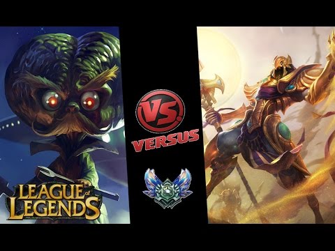 League of Legends - DIAMOND RANKED - HEIMERDINGER VS  AZIR MIDLANE!